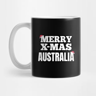 Merry X-Mas Australia Mug